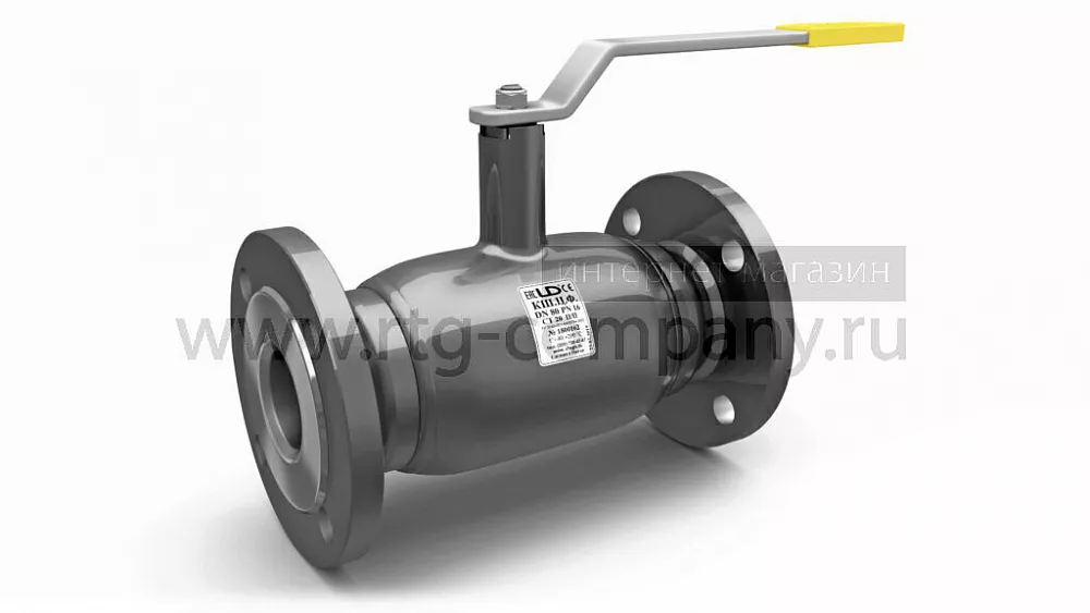 Кран шаровый фланцевый LD Ру 40 DN 20 (КШЦФ) сталь 20 (Россия)