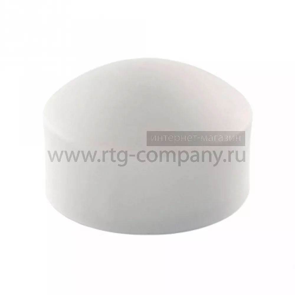 Заглушка полипропиленовая PPRC 75 TEBO, белая (уп. 6 шт)