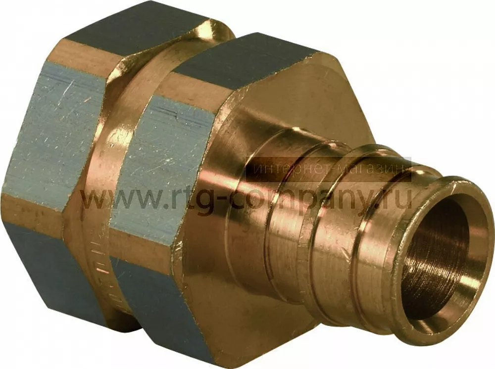 Штуцер латунь ВР 32х1" с внутренней резьбой (Uponor Q&E) уп. 20 шт (1047866)